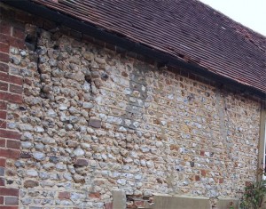 Listed building repointing